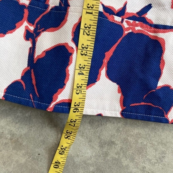 Lands End Dress Womens Size 8 Multicolor A Line Floral Pockets Wide Straps - Picture 5 of 10